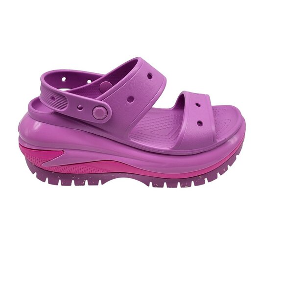 Crocs Classic Mega Crush Sandal Juice High Women Size 7 Comfort 207989 6WQ - Picture 1 of 10